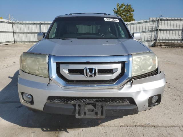 5FNYF4H59BB047654 - 2011 HONDA PILOT EXL SILVER photo 5