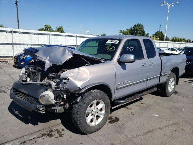 5TBBT4410YS086180 - 2000 TOYOTA TUNDRA ACCESS CAB BEIGE photo 1