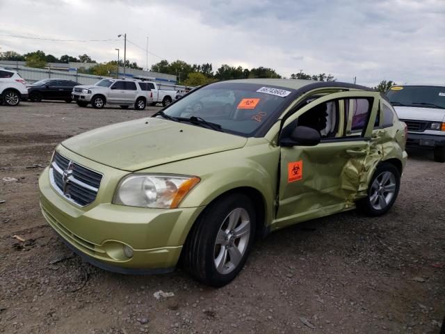 1B3CB3HA0AD566239 - 2010 DODGE CALIBER MAINSTREET GREEN photo 1