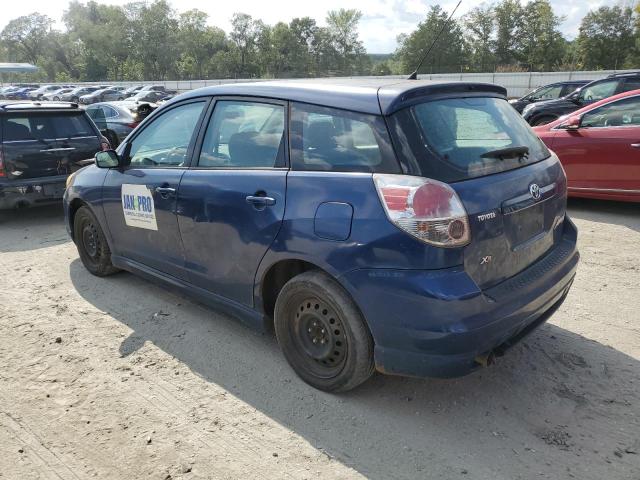 2T1KR32E87C640997 - 2007 TOYOTA MATRIX XR BLUE photo 2