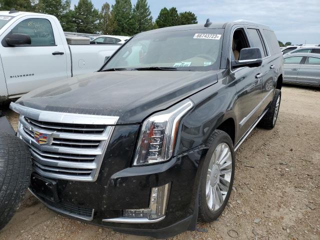 1GYS4KKJXKR172690 - 2019 CADILLAC ESCALADE ESV PLATINUM შავი ფოტო 1
