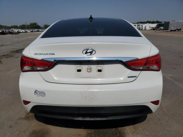 5NPEC4AC5EH895539 - 2014 HYUNDAI SONATA SE WHITE photo 6