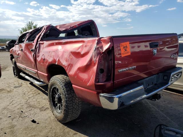 1D7KS28C86J202025 - 2006 DODGE RAM 2500 ST MAROON photo 2