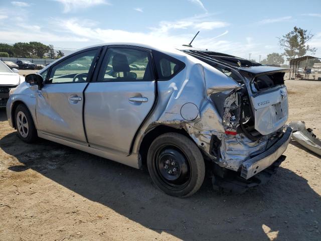 JTDKN3DU7F1876477 - 2015 TOYOTA PRIUS 银色 照片 2