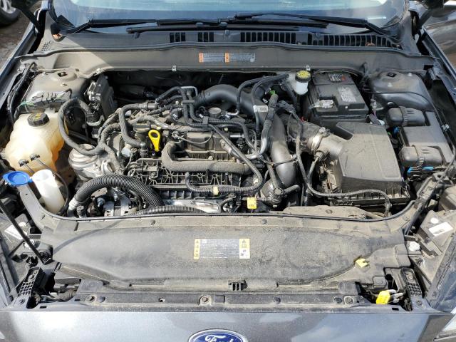 3FA6P0CD6LR196315 - 2020 FORD FUSION SEL GRAY photo 11