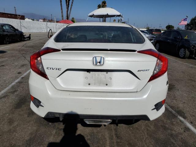 2HGFC2F8XKH565866 - 2019 HONDA CIVIC SPORT WHITE photo 6