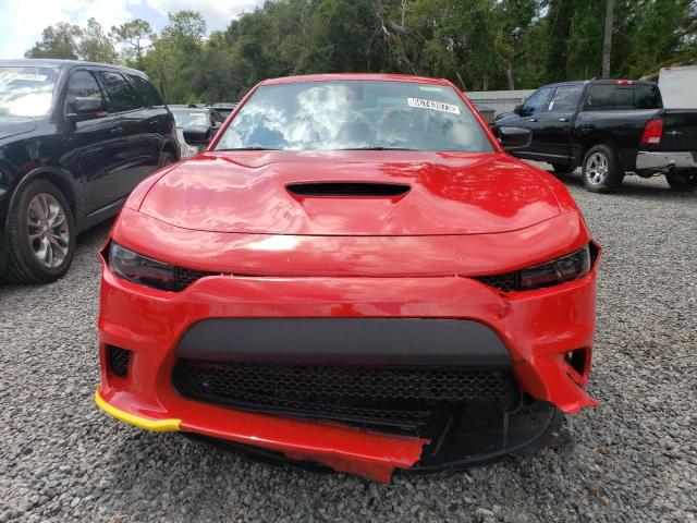 2C3CDXHGXPH615385 - 2023 DODGE CHARGER GT RED photo 5