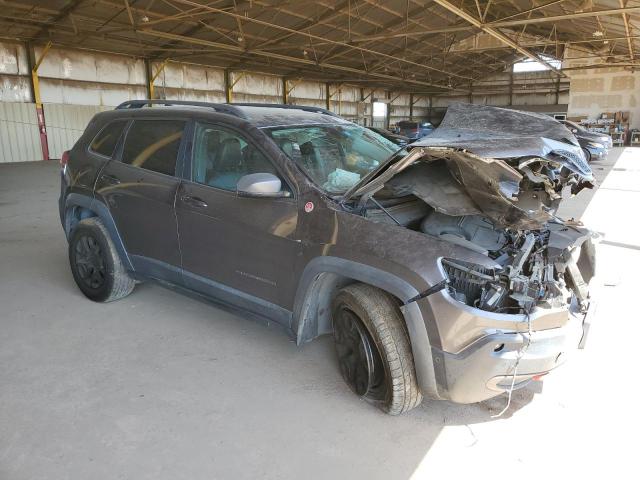 1C4PJMBX8KD267475 - 2019 JEEP CHEROKEE TRAILHAWK ნაცრისფერი ფოტო 4
