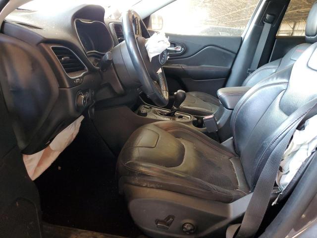 1C4PJMBX8KD267475 - 2019 JEEP CHEROKEE TRAILHAWK ნაცრისფერი ფოტო 7