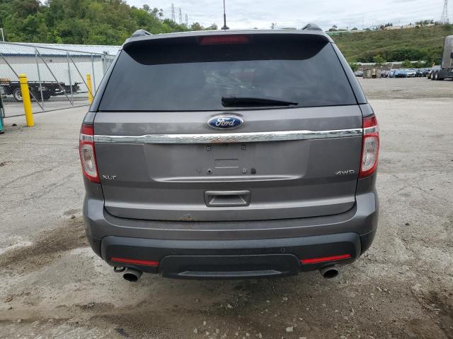 1FM5K8D80EGB50568 - 2014 FORD EXPLORER XLT GRAY photo 6