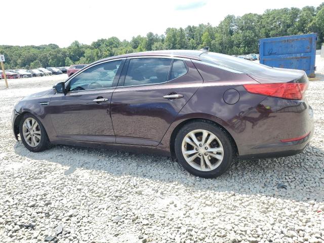 5XXGN4A75DG255542 - 2013 KIA OPTIMA EX PURPLE photo 2