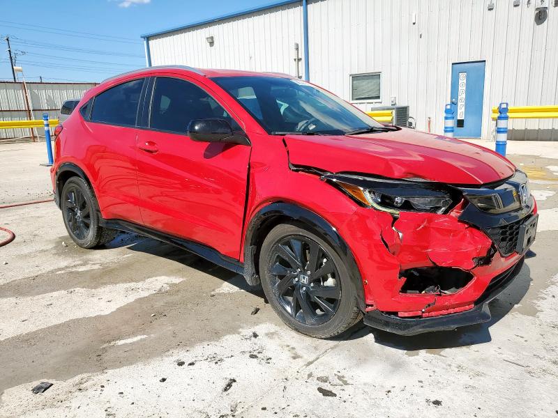 3CZRU5H14MM700817 - 2021 HONDA HR-V SPORT 红色 照片 4