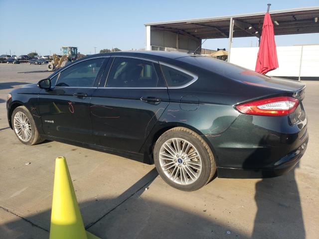 3FA6P0LU1ER354577 - 2014 FORD FUSION SE HYBRID BLACK photo 2