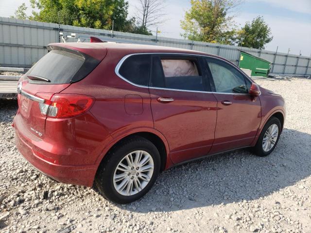 LRBFXCSAXHD078219 - 2017 BUICK ENVISION PREFERRED MAROON photo 3