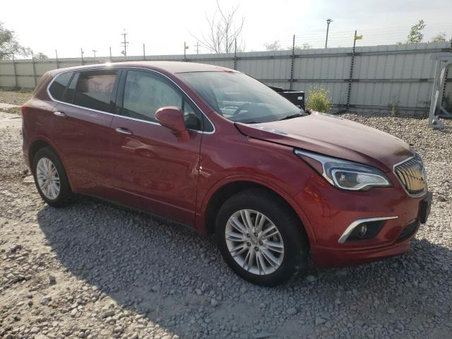 LRBFXCSAXHD078219 - 2017 BUICK ENVISION PREFERRED MAROON photo 4