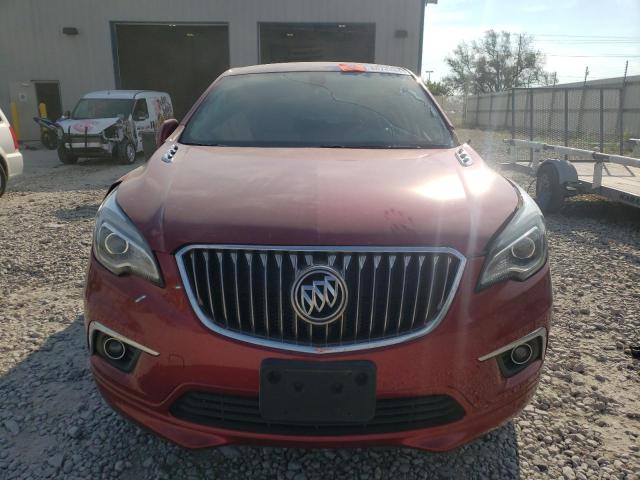LRBFXCSAXHD078219 - 2017 BUICK ENVISION PREFERRED MAROON photo 5