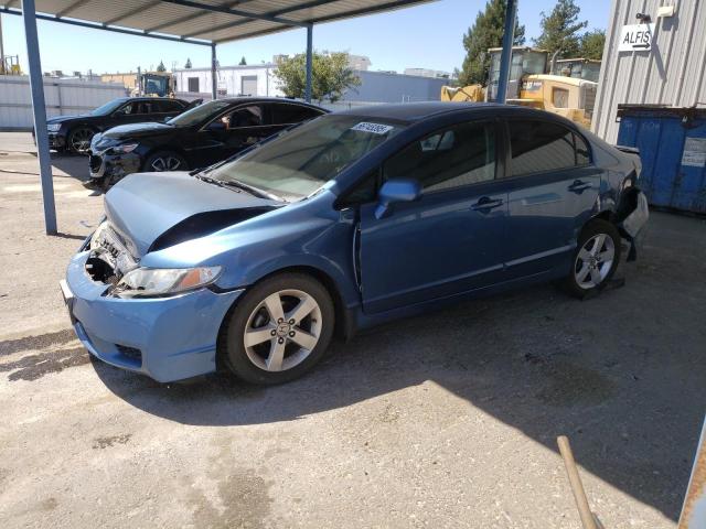 2HGFA1F69BH539791 - 2011 HONDA CIVIC LX-S BLUE photo 1