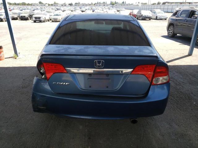 2HGFA1F69BH539791 - 2011 HONDA CIVIC LX-S BLUE photo 6