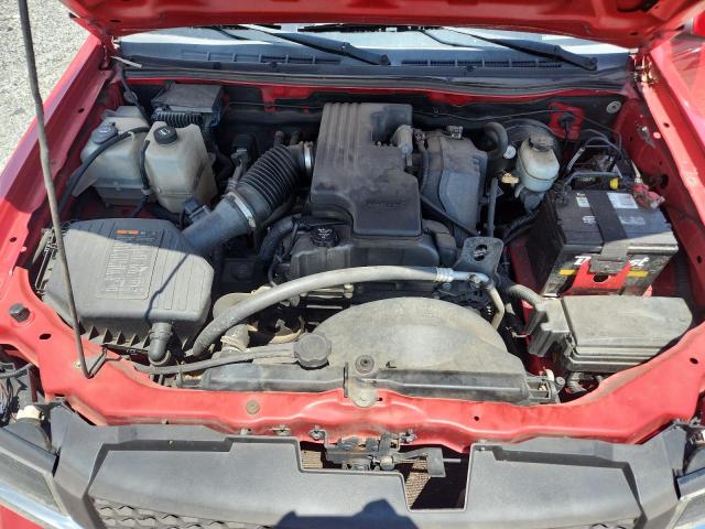 1GCESCF98C8166411 - 2012 CHEVROLET COLORADO LT RED photo 11