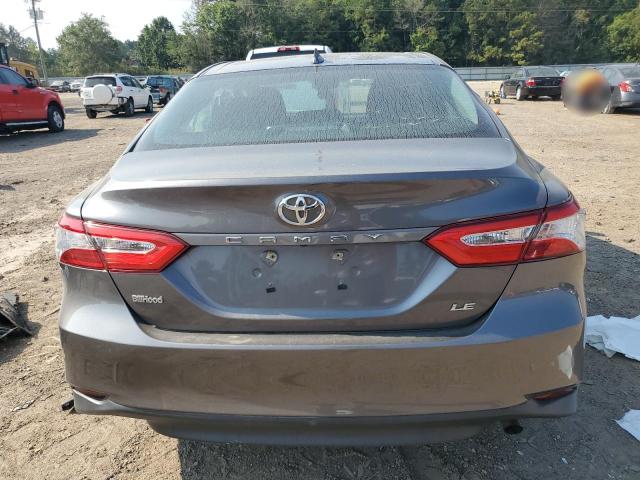 4T1C11AK8LU314309 - 2020 TOYOTA CAMRY LE GRAY photo 6