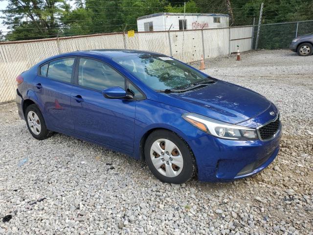 3KPFK4A74JE190868 - 2018 KIA FORTE LX BLUE photo 4