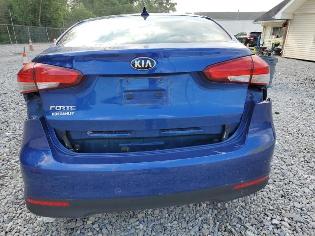3KPFK4A74JE190868 - 2018 KIA FORTE LX BLUE photo 6