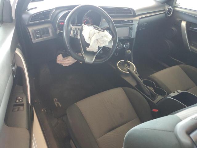 JTKJF5C77FJ005068 - 2015 TOYOTA SCION TC WHITE photo 8