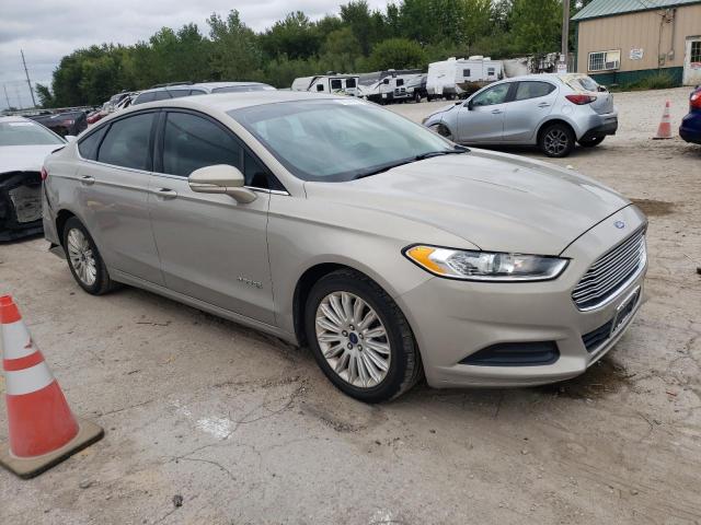 3FA6P0LU2FR140781 - 2015 FORD FUSION SE HYBRID TAN photo 4