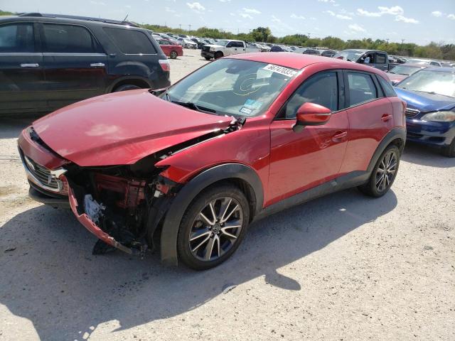 JM1DKDC79J0327705 - 2018 MAZDA CX-3 TOURING RED photo 1