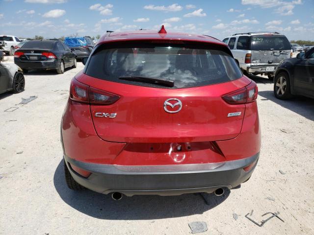 JM1DKDC79J0327705 - 2018 MAZDA CX-3 TOURING RED photo 6