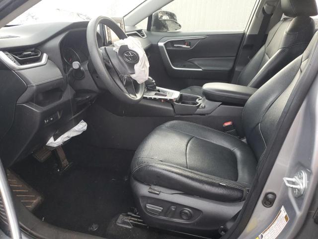 JTMW1RFV4LD049844 - 2020 TOYOTA RAV4 XLE SILVER photo 7