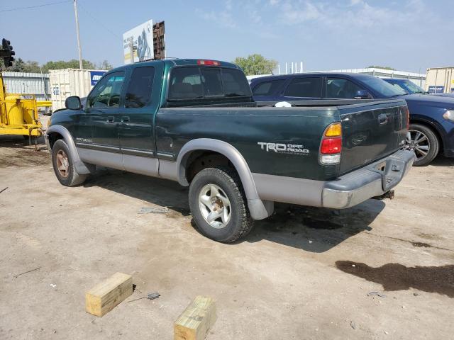 5TBRT38151S201736 - 2001 TOYOTA TUNDRA ACCESS CAB LIMITED GREEN photo 2