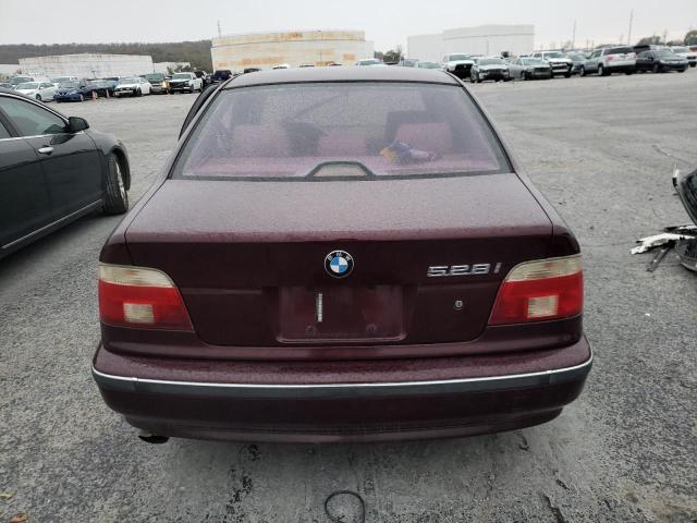 WBADD6325VBW29347 - 1997 BMW 528 I AUTOMATIC MAROON photo 6