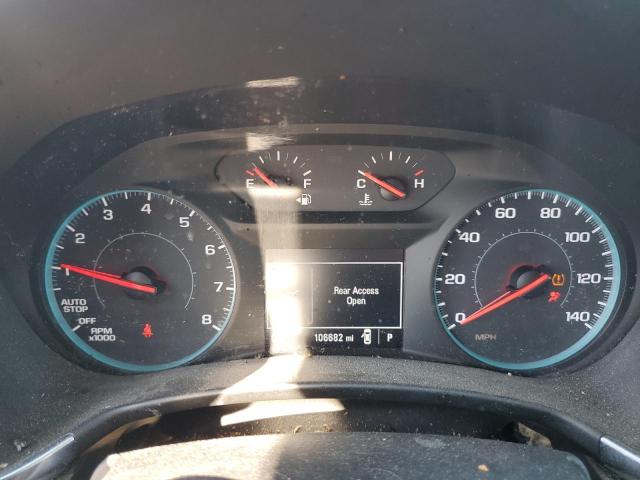 2GNAXSEVXJ6232332 - 2018 CHEVROLET EQUINOX LT BLACK photo 9