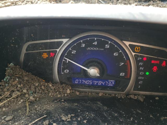 2HGFA16938H343106 - 2008 HONDA CIVIC EXL 银色 照片 9