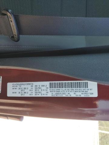 1J4GA39107L228317 - 2007 JEEP WRANGLER X Бордовий фото 13