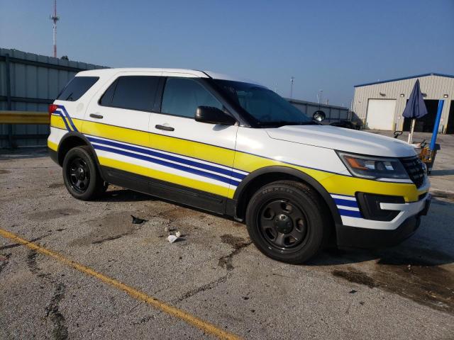 1FM5K8AR4GGC91840 - 2016 FORD EXPLORER POLICE INTERCEPTOR 白色 照片 4