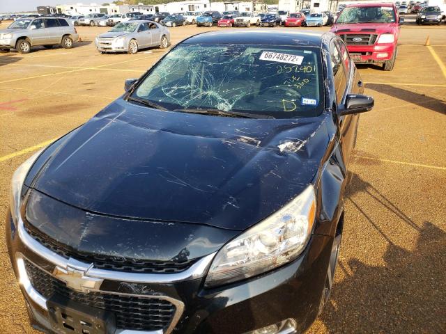 1G11F5SLXFF257401 - 2015 CHEVROLET MALIBU LTZ შავი ფოტო 9