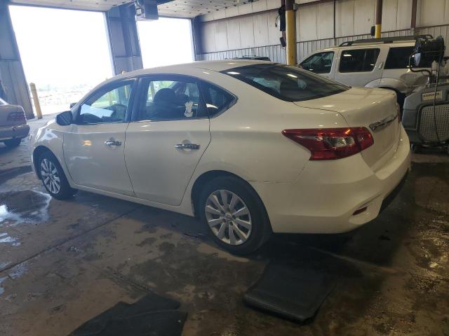 3N1AB7AP7KY227006 - 2019 NISSAN SENTRA S WHITE photo 2