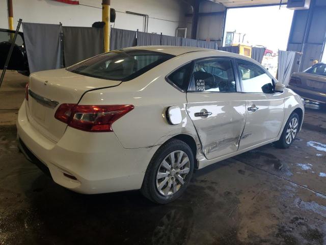 3N1AB7AP7KY227006 - 2019 NISSAN SENTRA S WHITE photo 3