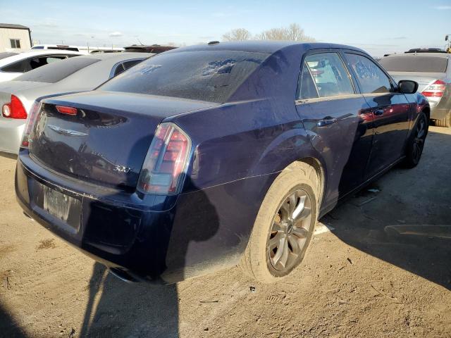 2C3CCAGG8EH381634 - 2014 CHRYSLER 300 S BLUE photo 3