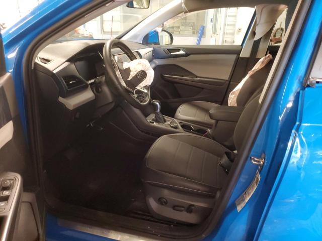 3VVLX7B24NM038496 - 2022 VOLKSWAGEN TAOS SE IQ DRIVE BLUE photo 7