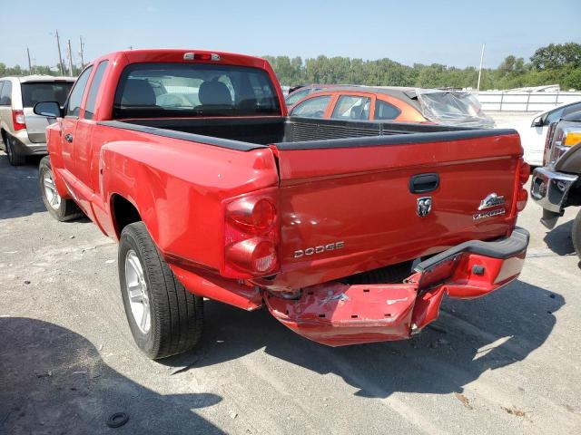 1D7RE3BK1BS614027 - 2011 DODGE DAKOTA SLT RED photo 2