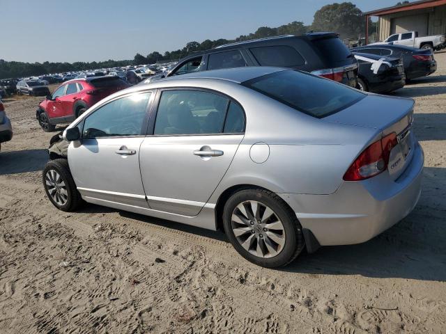 2HGFA1F81AH514433 - 2010 HONDA CIVIC EX SILVER photo 2