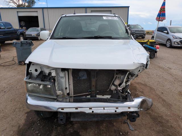 1GTESCD91A8115204 - 2010 GMC CANYON SLE WHITE photo 5