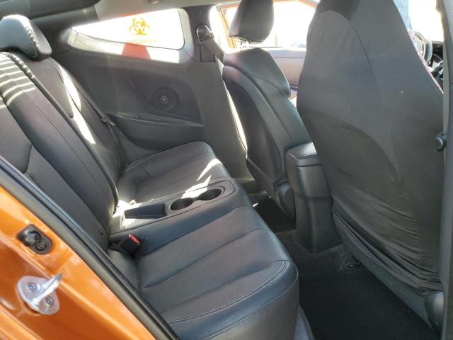 KMHTC6AE4DU111890 - 2013 HYUNDAI VELOSTER TURBO ORANGE photo 10