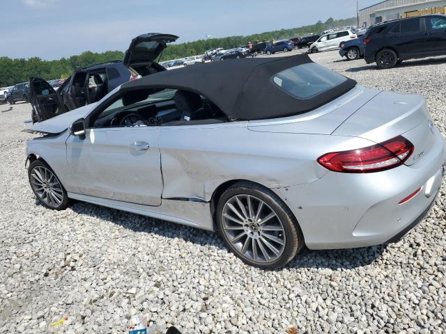 WDDWK8EB5KF687351 - 2019 MERCEDES-BENZ C 300 4MATIC SILVER photo 2