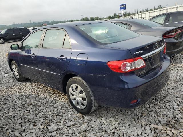 2T1BU4EE9BC699193 - 2011 TOYOTA COROLLA BASE BLUE photo 2