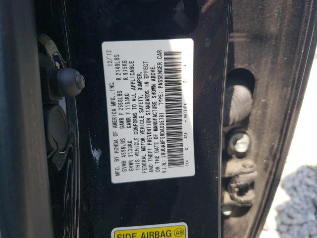 19UUA8F59DA005781 - 2013 ACURA TL TECH BLACK photo 12
