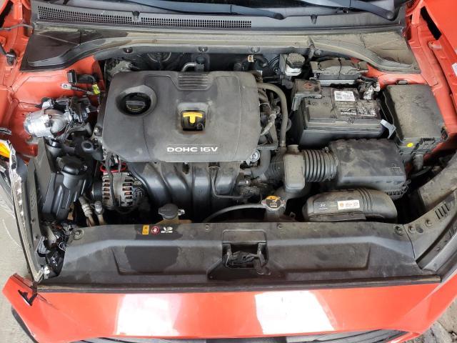 KMHTG6AF7KU016699 - 2019 HYUNDAI VELOSTER BASE Оранжевый фото 11